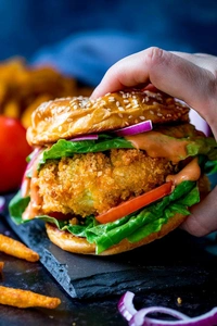 Veg Tikki Burger
