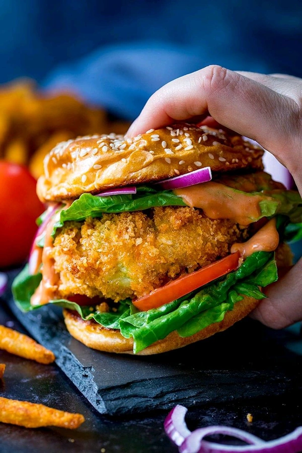 Veg Tikki Burger