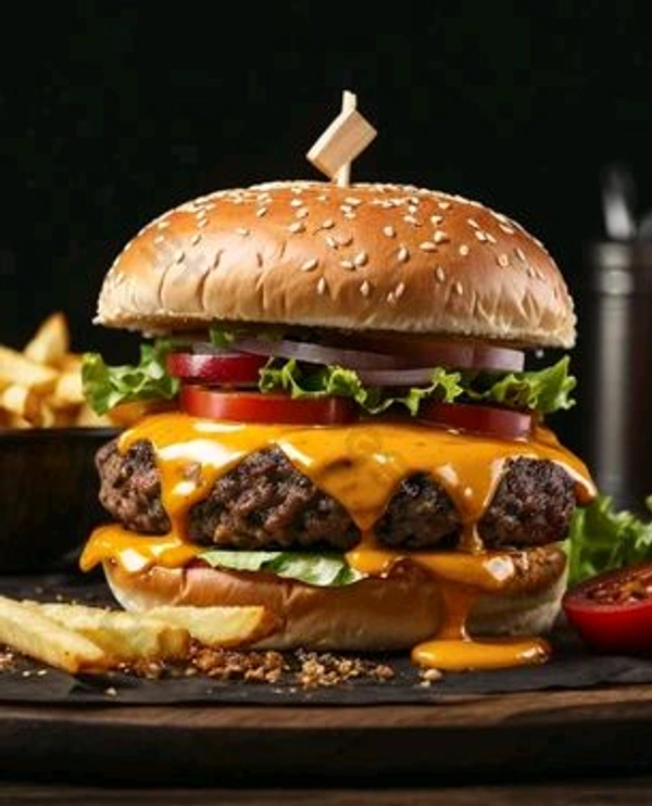 Maharaja Cheese Burger 