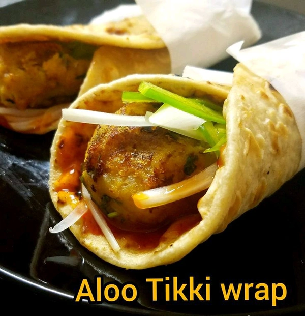 Aaloo Tikki Wrap