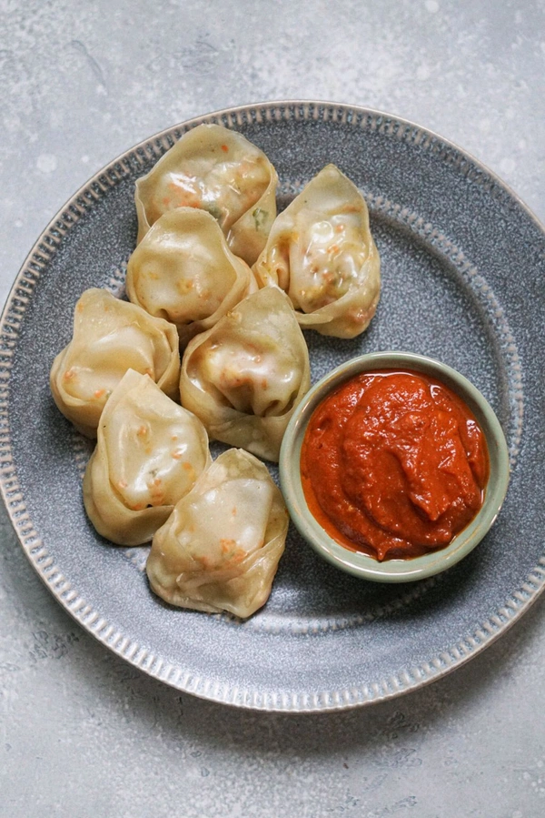Paneer Momos  - Obra