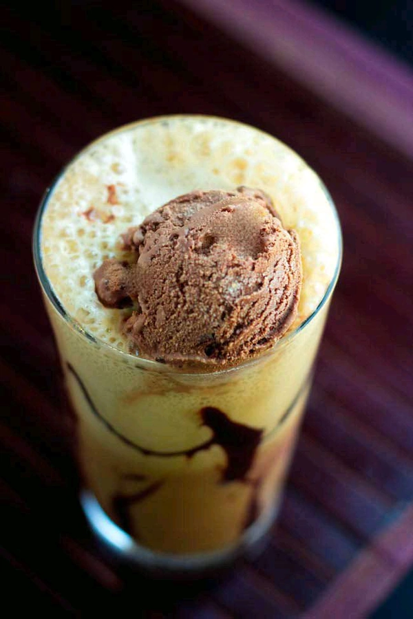 Cold Coffee With Ice Cream 