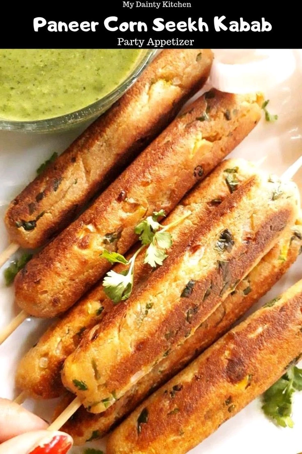 Paneer Seekh Kabab