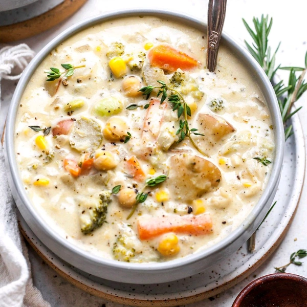 Veg Cream Of Soup