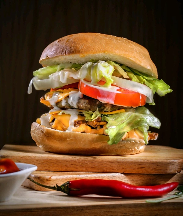 Paneer Cheese Burger 