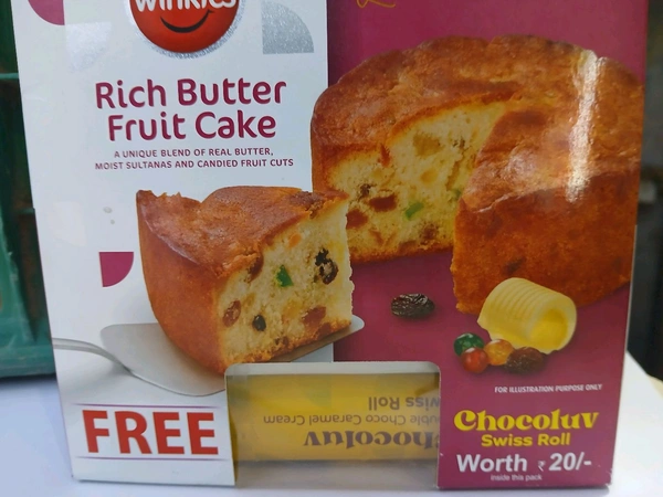 Rich Butter Fruet Cake