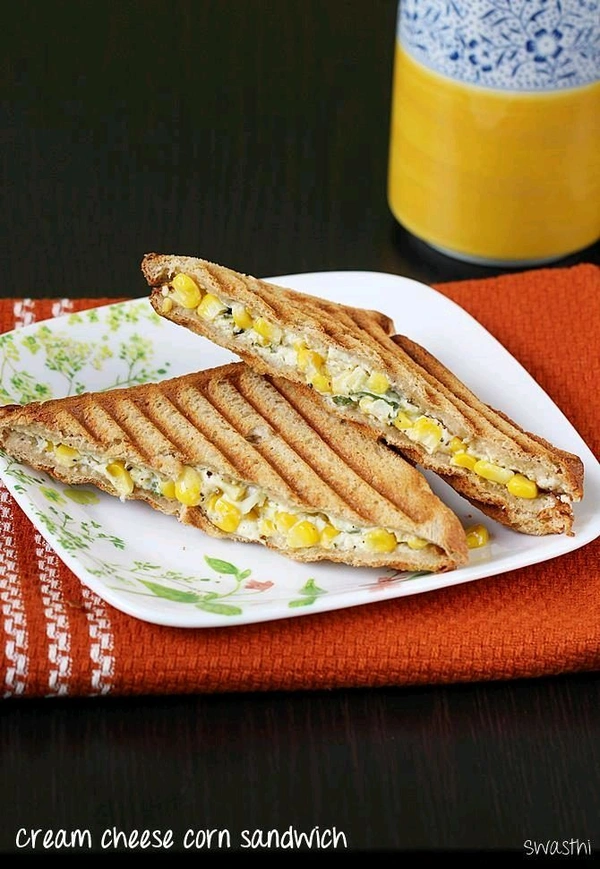 Grill Veg Corn Cheese Sandwich  - Chopan