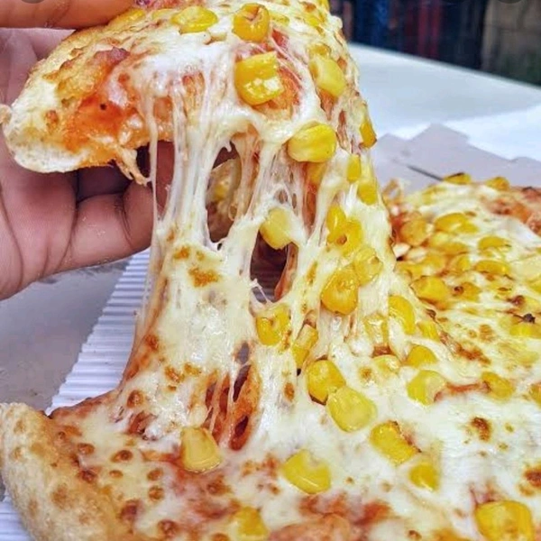 Cheese & Corn Pizza  - Obra
