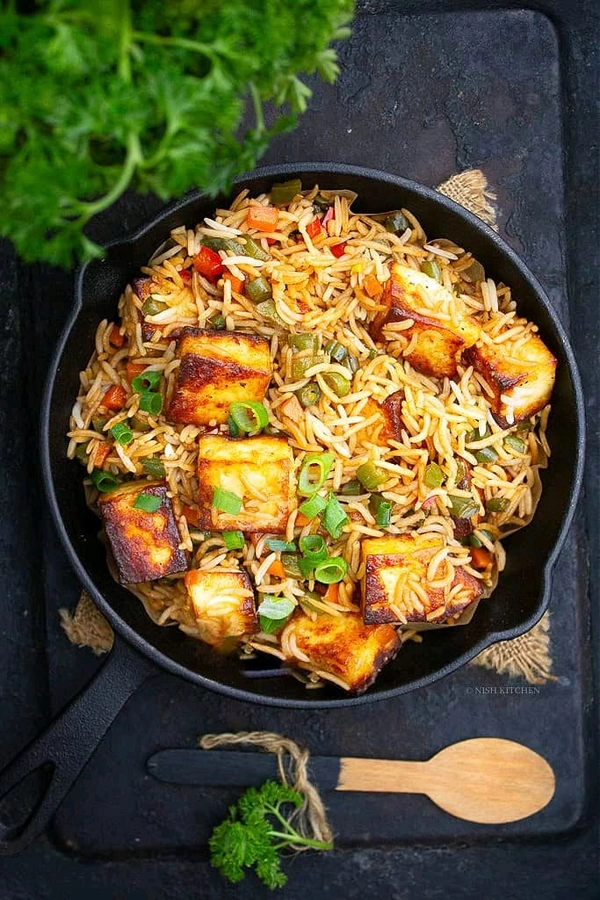 Paneer Frid Rice  - Obra