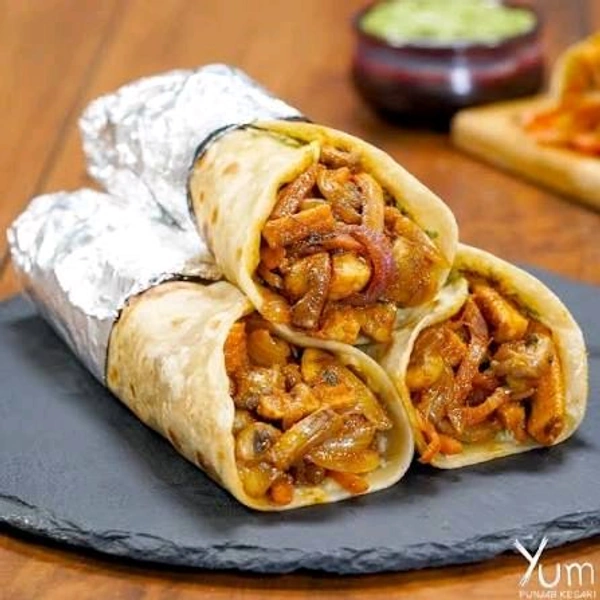 Mushroom And Corn Wrap  - Obra