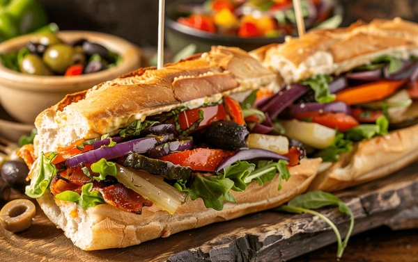 Italian Veg Sandwich  - Obra