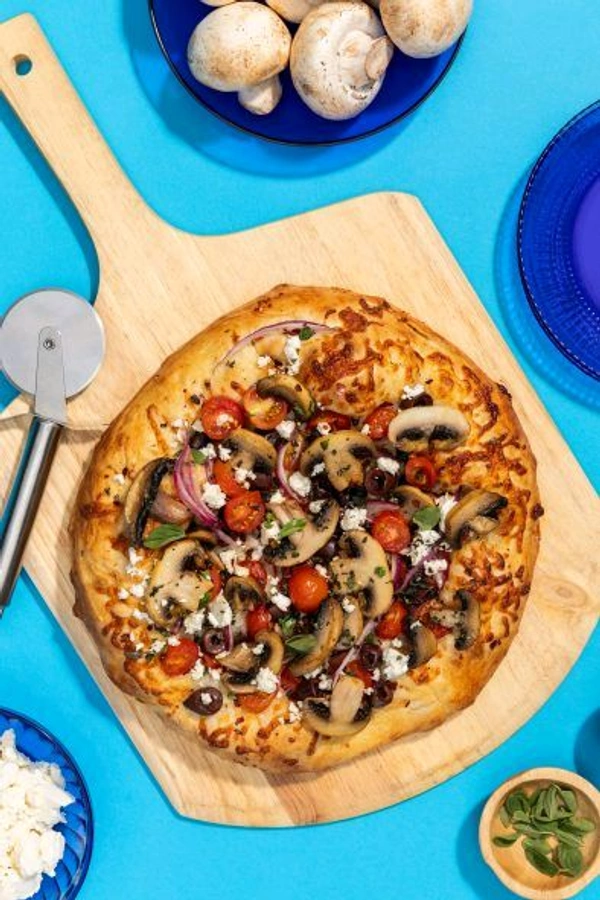 DD Rustic Mushroom  Exotic Pizza  - Obra, 7 Inch
