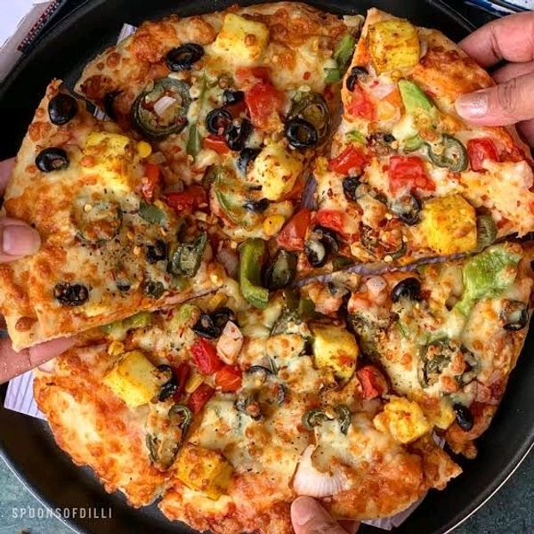 DD Veg Extraveganza  Premium Pizza  - Obra, 7 Inch