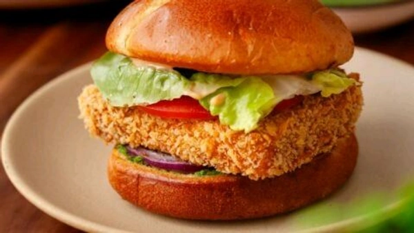 Urban Crispy Paneer Burger - Obra