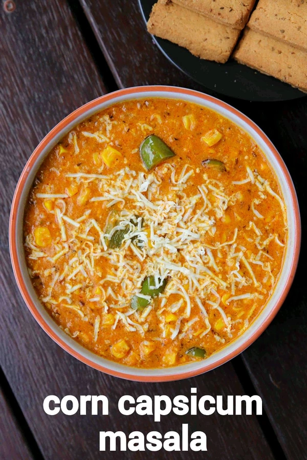 Corn Capsicum Masala - Obra