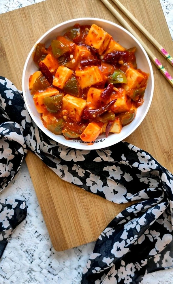 Paneer In Hot Garllc Souce - Obra, Half