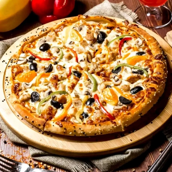 Baby Corn Cheese Pizza - Obra, 8 Inch