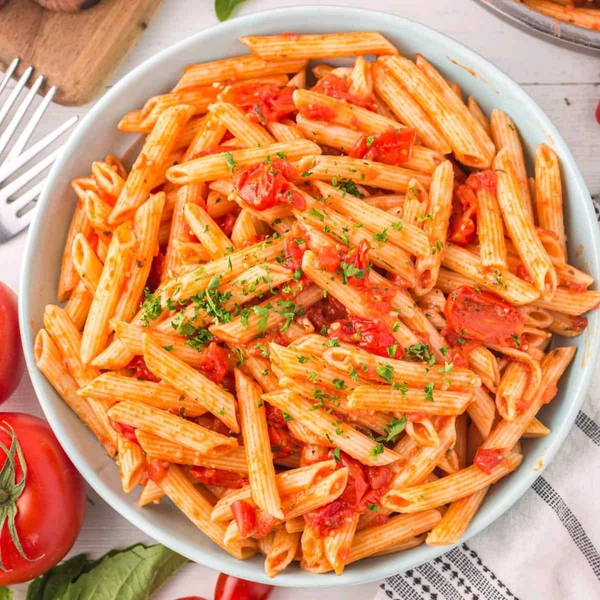 Penne Pasta With Cheese In Red Sauce - Obra, Half