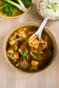 HOT AND SOUR MUSHROOM SOUP