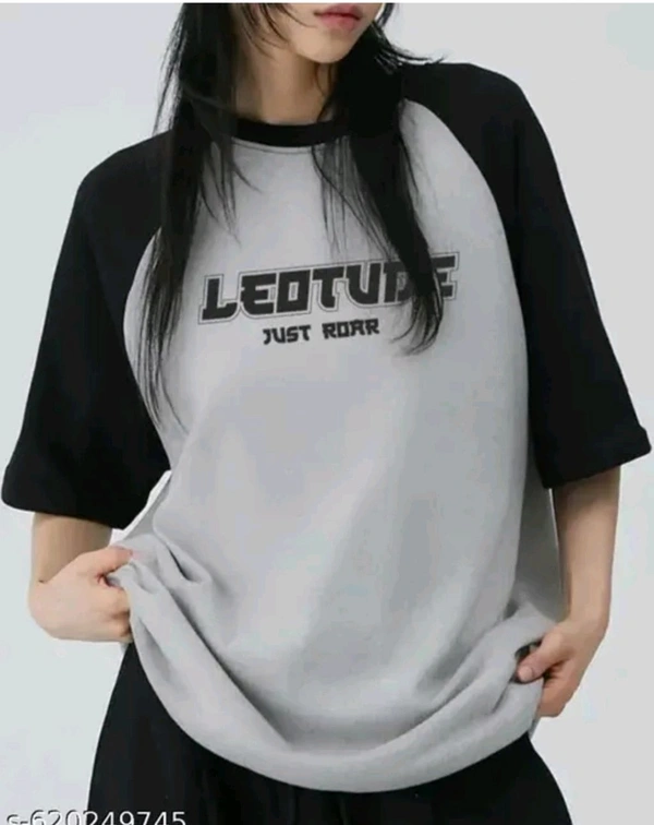 Japanese Oversized T-shirt - L, Black