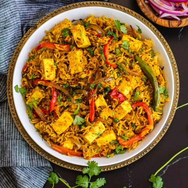 Paneer Biryani - full
