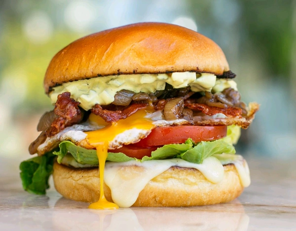 Cheese Burger - half