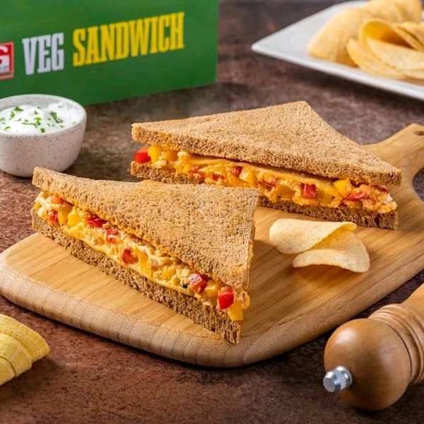 Veg Sandwich - half