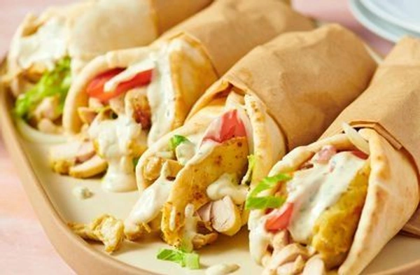 Sandwich Wrap - half