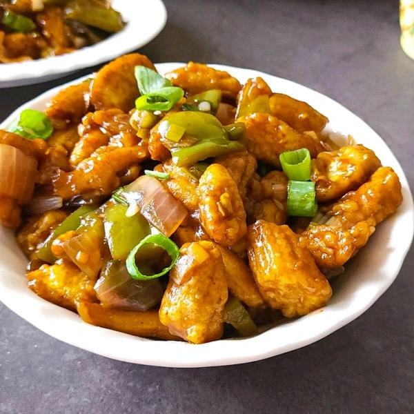Baby Corn Chilli - full