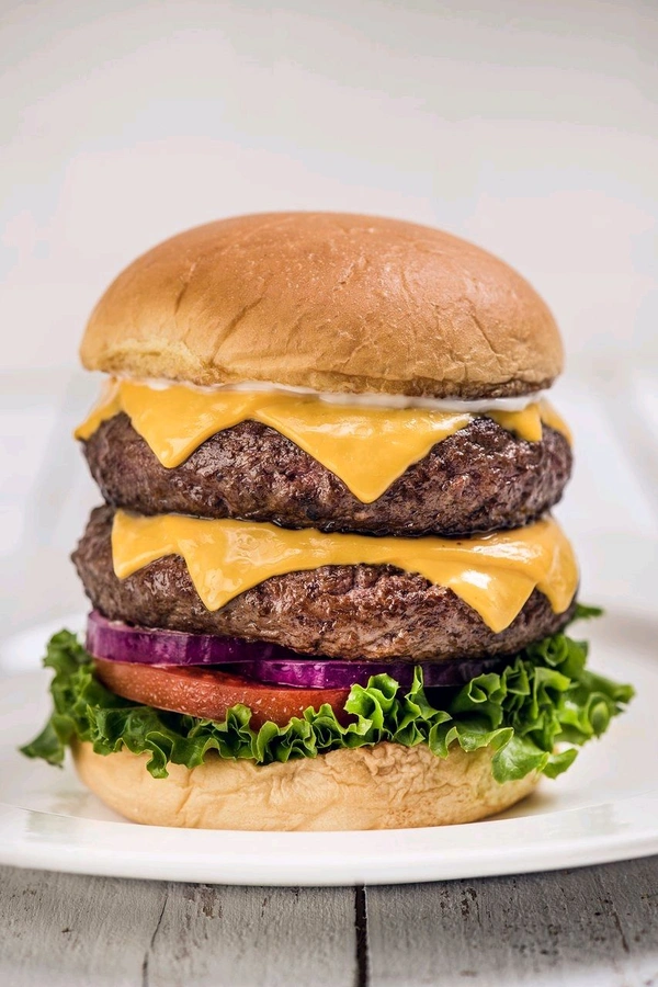 Double Deker Burger - half