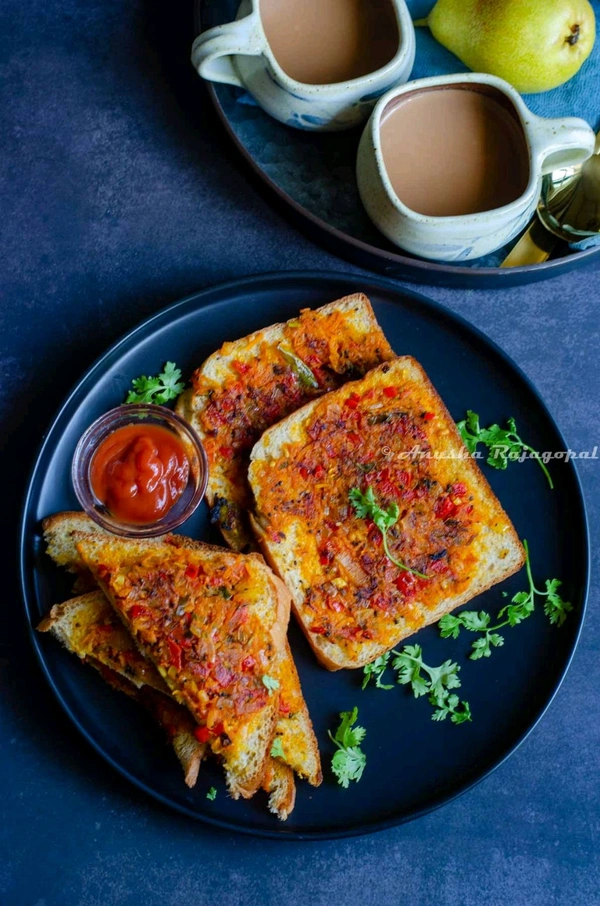 Masala Sandwich - half