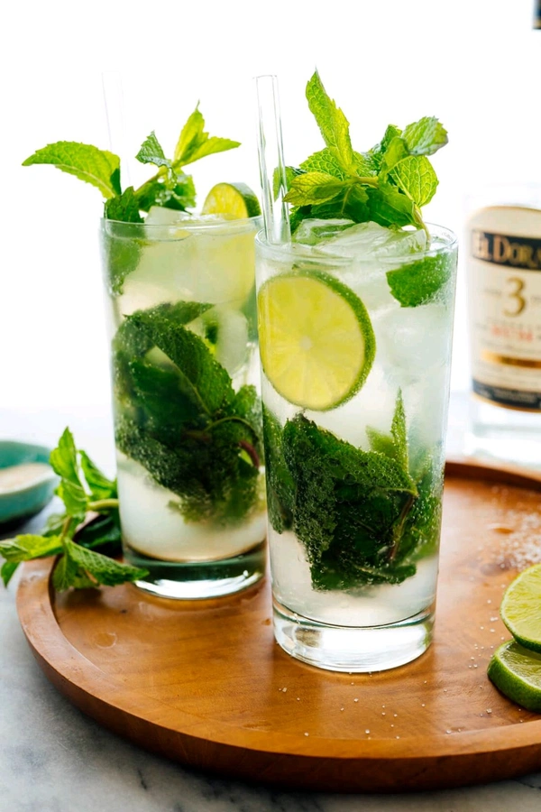 Classic Mint Mojito - half