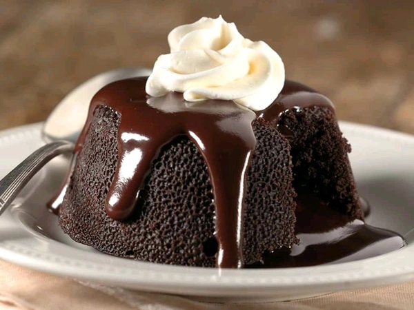 Choco Lava Cake - half