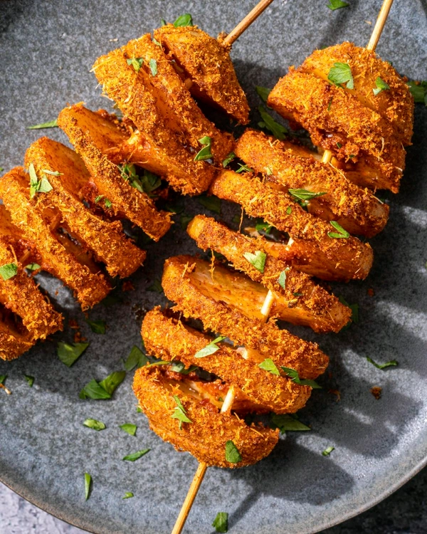 Tandoori Potato Spiral - half