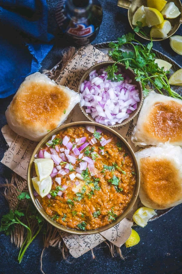 Single Pav Bhaji - half