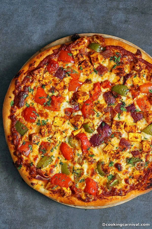 Paneer Barbeque Pizza - normal
