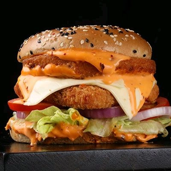 Paneer Maharaja Burger - normal