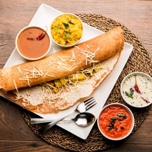 Aloo Paneer Cheese Dosa - normal