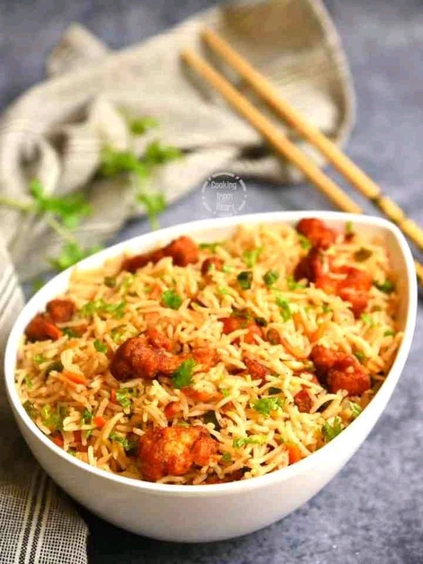 Manchurian Rice Full - half