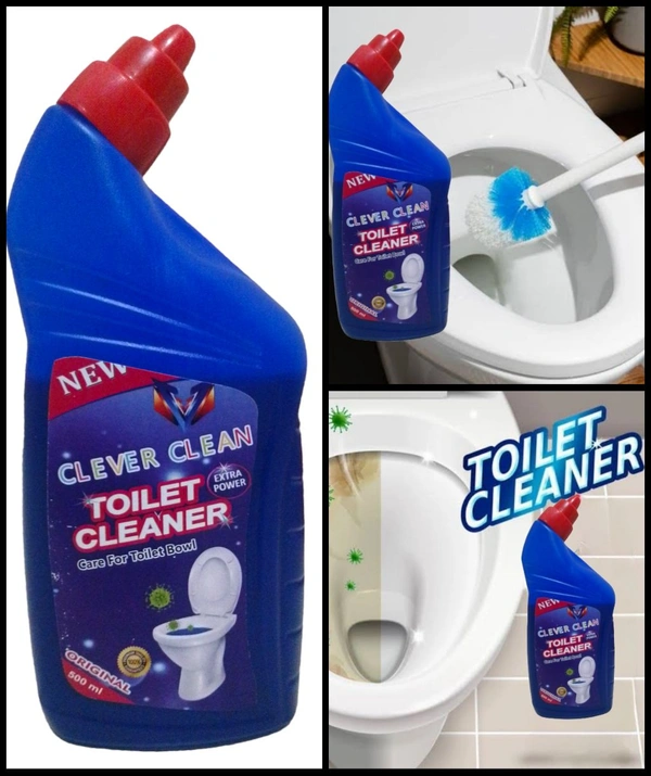 Clever Clean Toilet Cleaner Blue Combo ( Pack Of 10 Bottles)