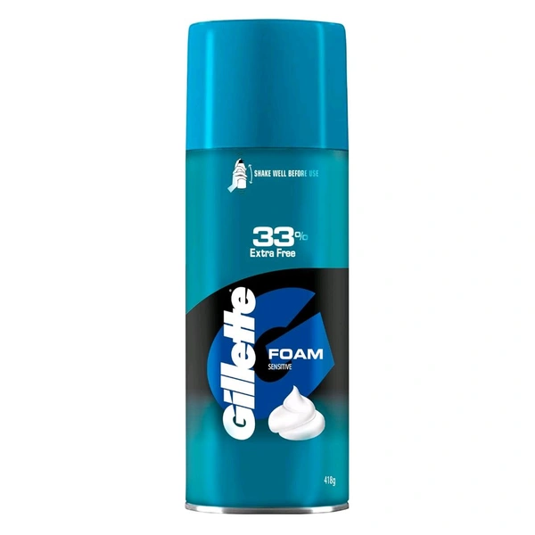 Gillette Shaving Foam - 418gm, Sensitive