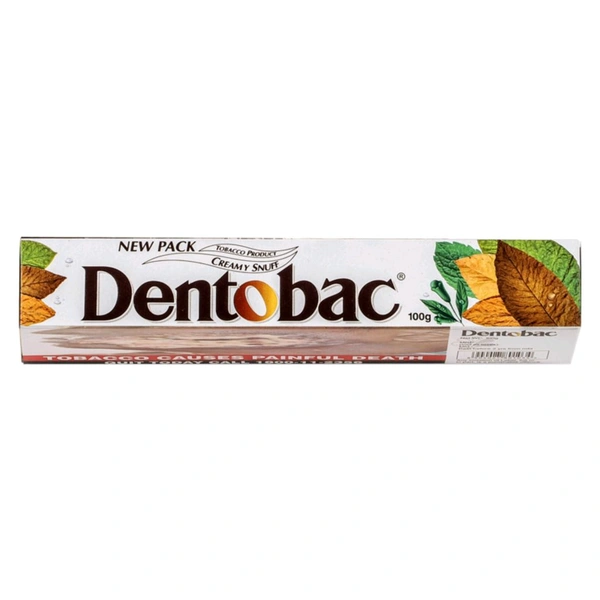 Dentobac Toothpaste - 150Gm, Creamy Snuff