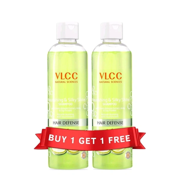 Vlcc Shampoo - 350ml×2n, Nourishing & Silky Shine