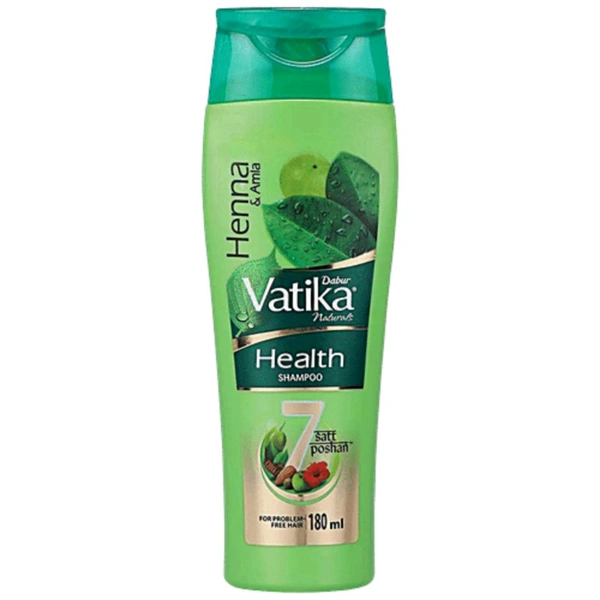 Vatika Shampoo - 180ml, Health