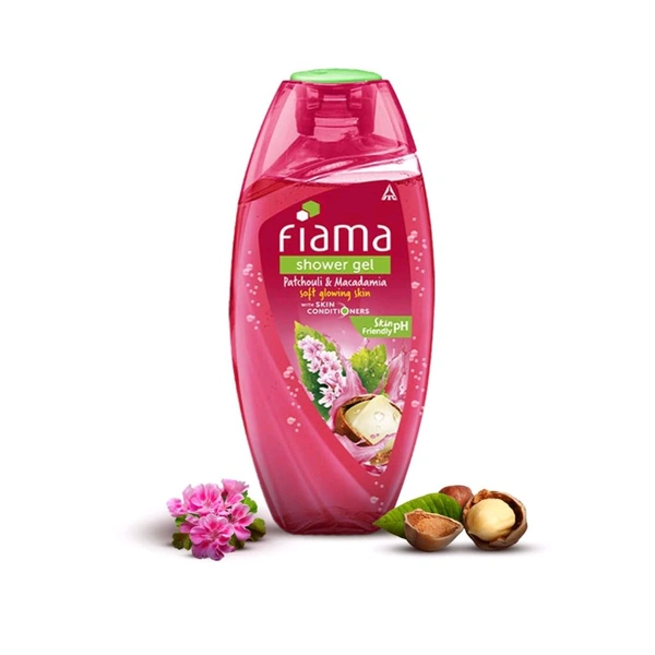 Fiama Shower Gel - 250ml, Patchouli & Macadamia