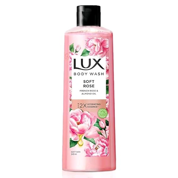 Lux Body Wash - 245ml, Soft Rose