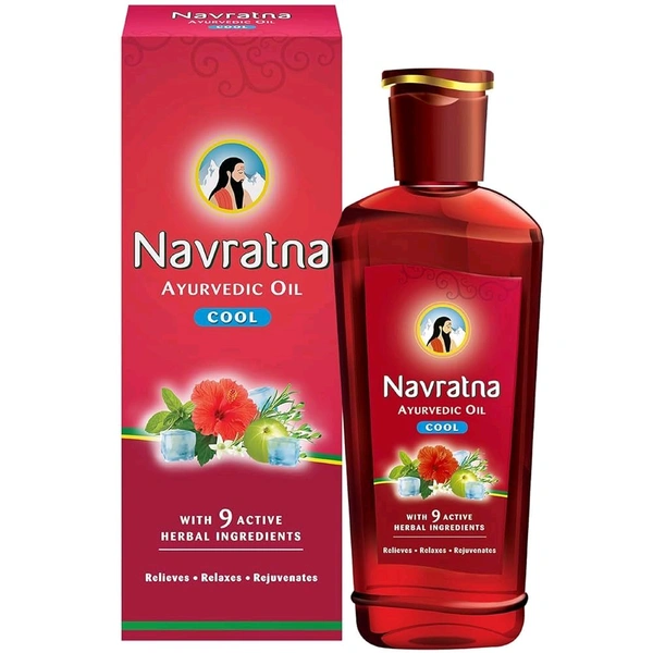 Navratna Oil - 90ml, Red
