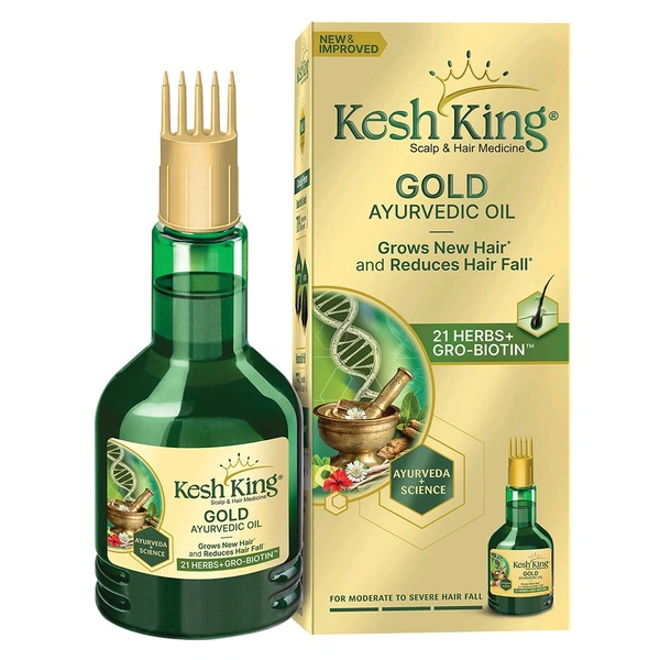 Kesh King Oil Gold - 50ml, Gold
