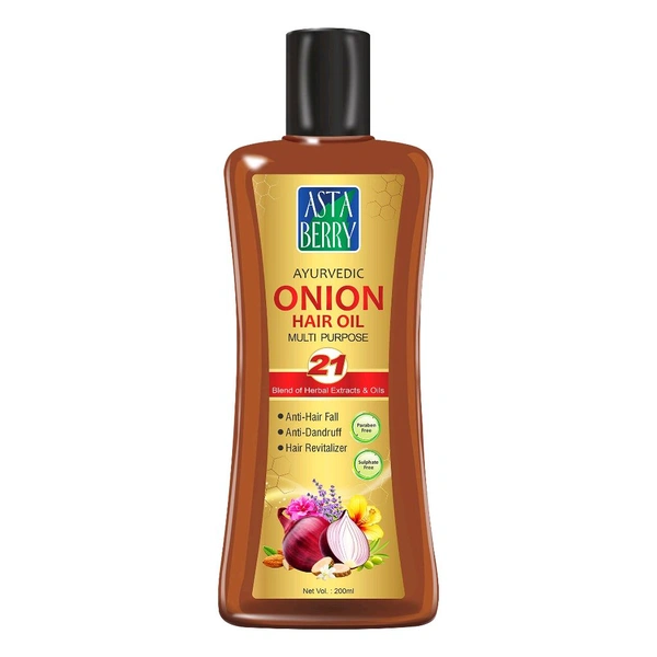 Asta Berry Onion Oil - 100ml, Onion