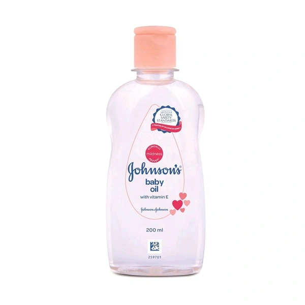 Johnson Baby Massage Oil - 200ml, Vitamin C